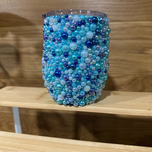 Rhinestone wine tumbler - Picture 5 of 5